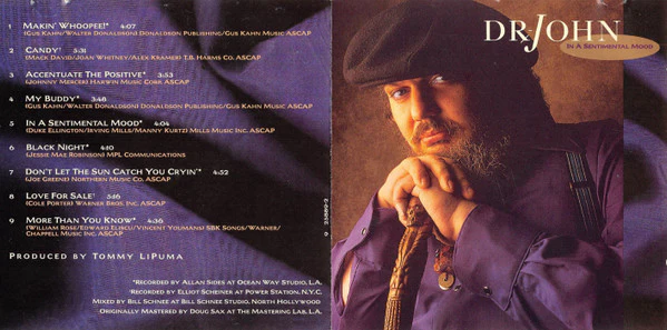 Dr. John - In A Sentimental Mood (CD) - Image 5