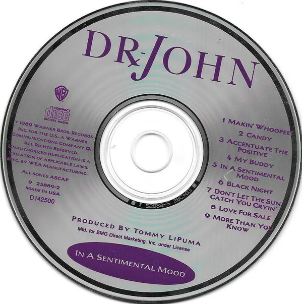 Dr. John - In A Sentimental Mood (CD) - Image 3