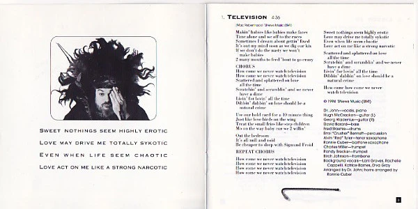 Dr. John - Television (CD) - Image 5