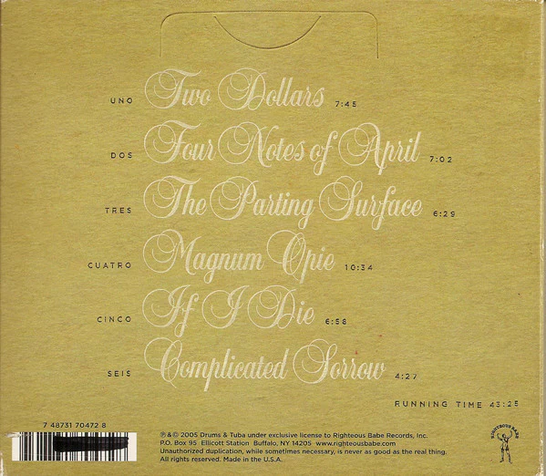 Drums & Tuba - Battles Olé (CD) - Image 2