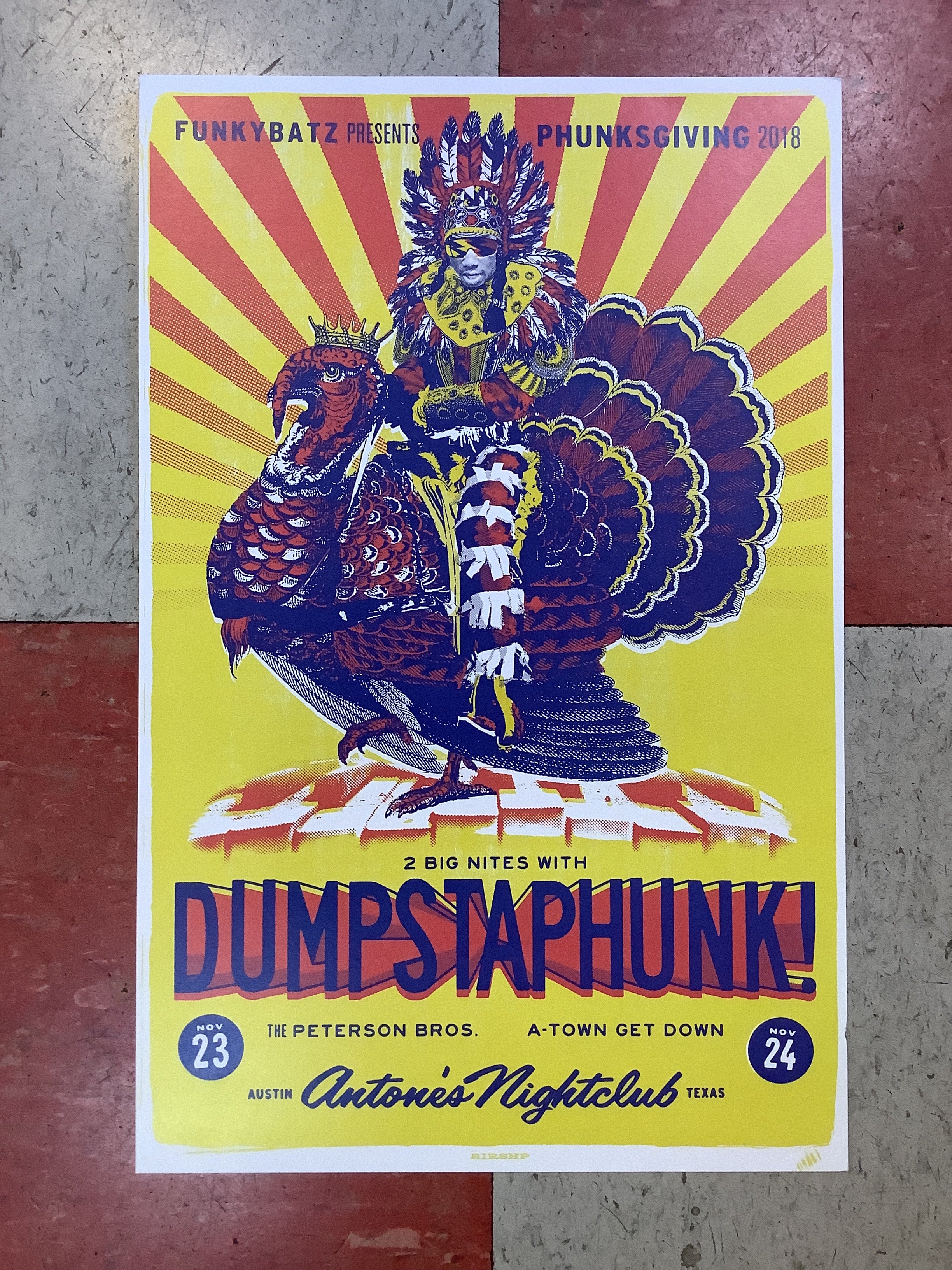 Dumpstaphunk at Antone's Nightclub - 2018 (Poster)
