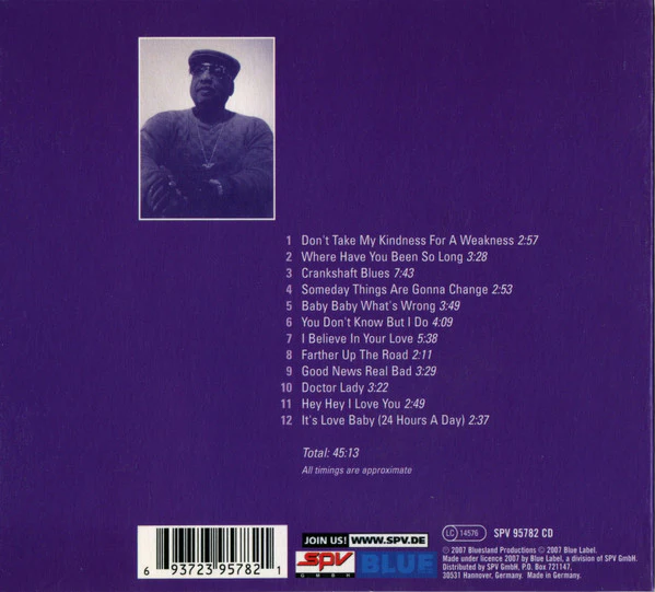Earl Gaines - Crankshaft Blues (CD) - Image 3