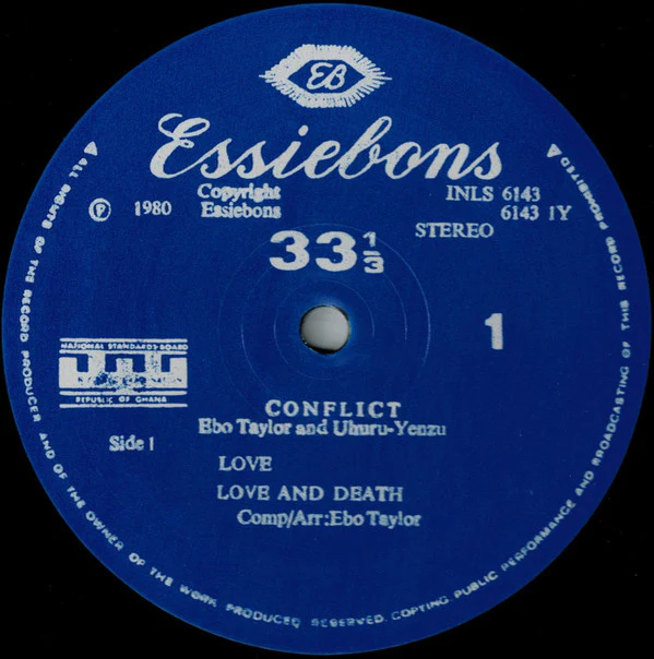 Ebo Taylor & Uhuru Yenzu - Conflict Nkru! (Vinyl) - Image 2