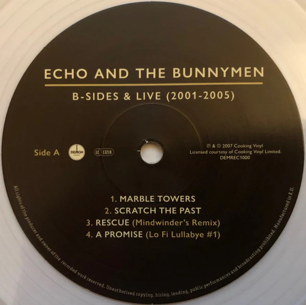 Echo & The Bunnymen - B-sides & Live (2001-2005) (Vinyl) - Image 3