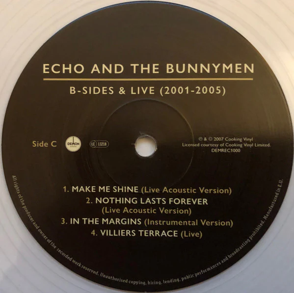 Echo & The Bunnymen - B-sides & Live (2001-2005) (Vinyl) - Image 5