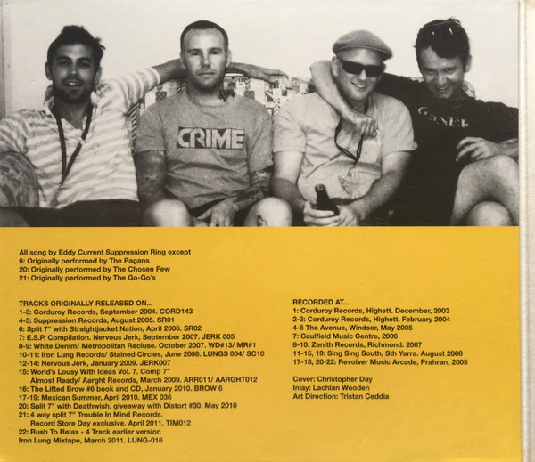 Eddy Current Suppression Ring - So Many Things (CD) - Image 3
