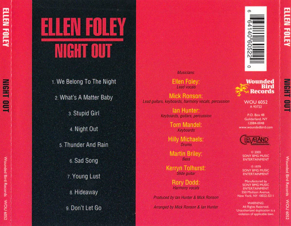 Ellen Foley - Nightout (CD) - Image 2