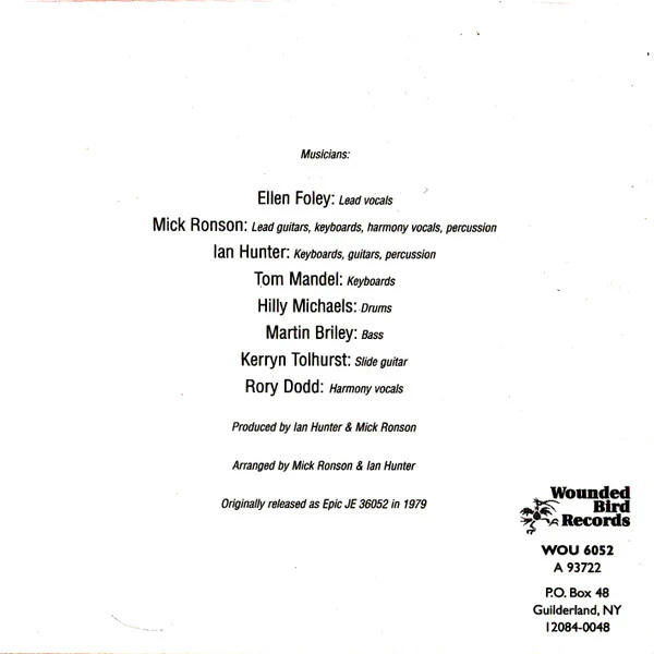 Ellen Foley - Nightout (CD) - Image 5