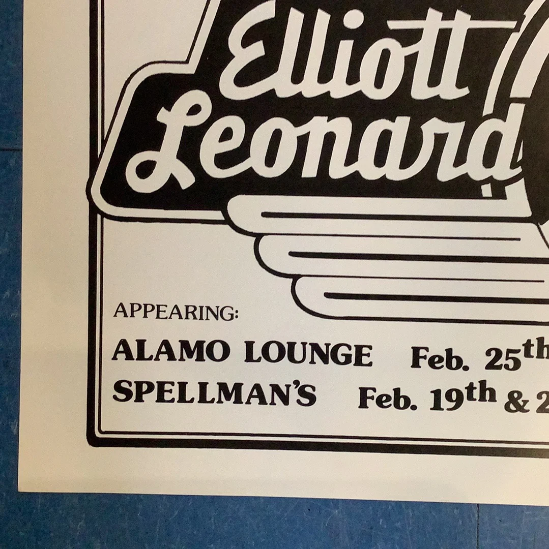 Elliott Leonard at Alamo Lounge and Spellman's (Poster) - Image 5