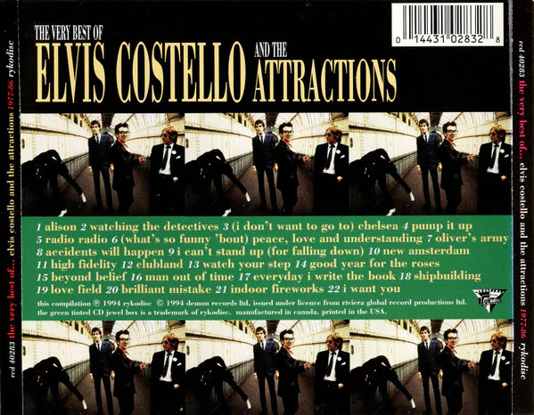 Elvis Costello & The Attractions - The Very Best Of Elvis Costello And The Attractions (CD) - Image 4