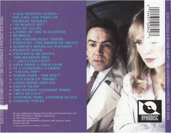 Elvis Costello & Richard Harvey  - Original Music From The Channel Four Series: G.B.H. (CD) - Image 2