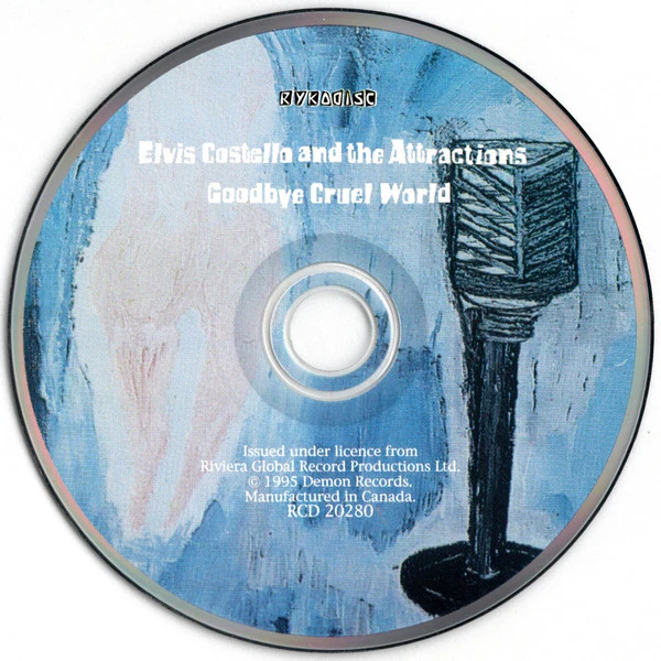 Elvis Costello & The Attractions - Goodbye Cruel World (CD) - Image 4
