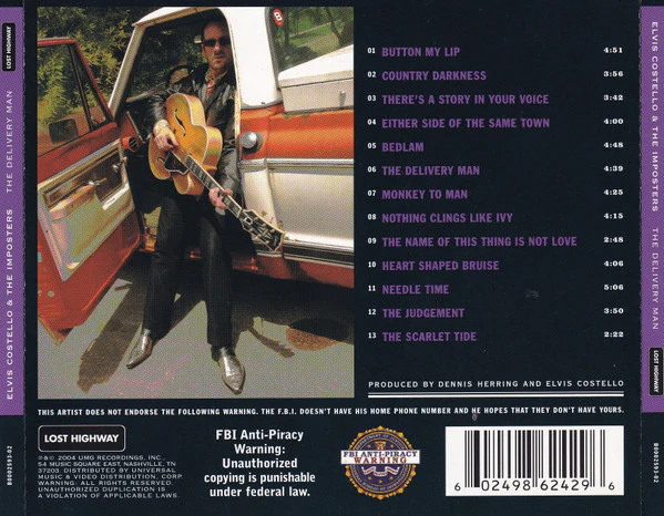 Elvis Costello & The Imposters - The Delivery Man (CD) - Image 2