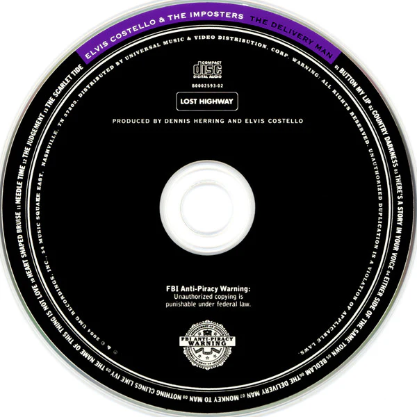 Elvis Costello & The Imposters - The Delivery Man (CD) - Image 3