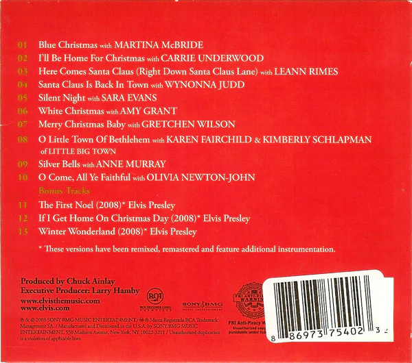 Elvis Presley - Christmas Duets (CD) - Image 2