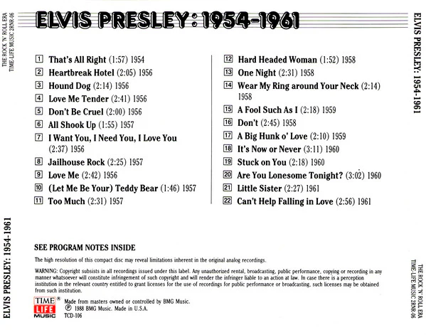 Elvis Presley - The Rock 'N' Roll Era - Elvis Presley: 1954-1961 (CD) - Image 2