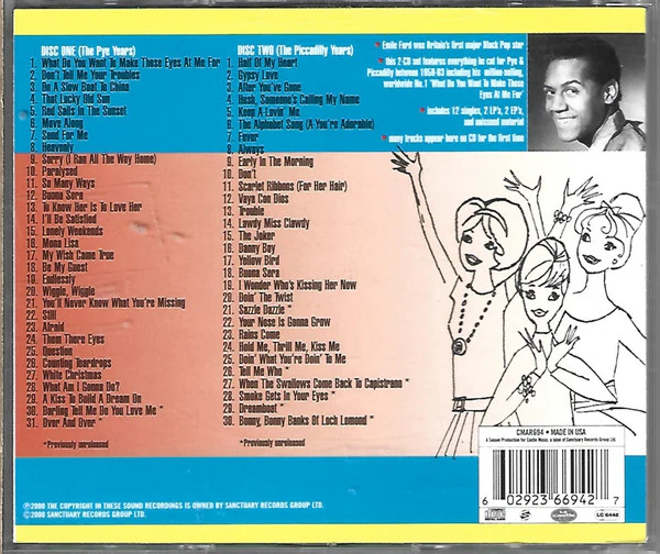 Emile Ford & The Checkmates - Counting Teardrops - The Pye / Piccadilly Anthology (CD) - Image 2