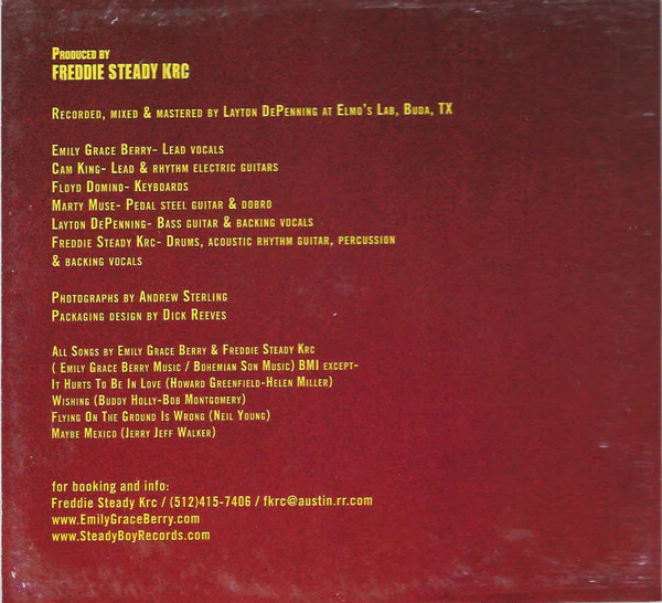 Emily Grace Berry - Canyon Music (CD) - Image 3