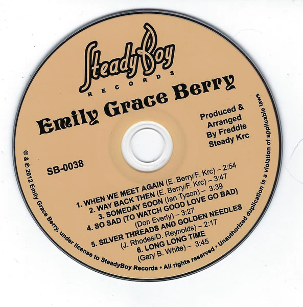 Emily Grace Berry - Emily Grace Berry (CD) - Image 3