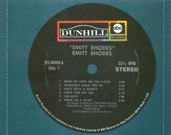 Emitt Rhodes - Daisy-Fresh From Hawthorne, California (The Best Of  The Dunhill Years) (CD) - Image 5