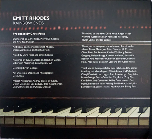 Emitt Rhodes - Rainbow Ends (CD) - Image 3