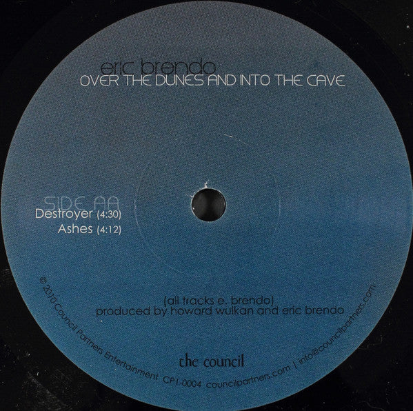 Eric Brendo - Over The Dunes And Into The Cave (Vinyl) - Image 5