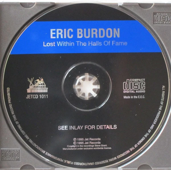Eric Burdon - Lost Within The Halls Of Fame (CD) - Image 3