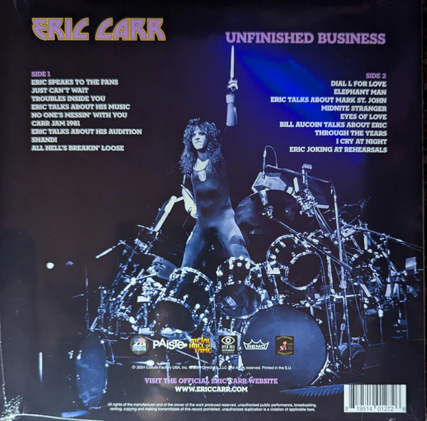 Eric Carr - Unfinished Business (Vinyl) - Image 3