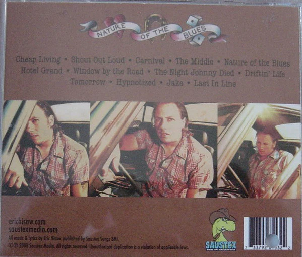 Eric Hisaw - Nature Of The Blues (CD) - Image 2