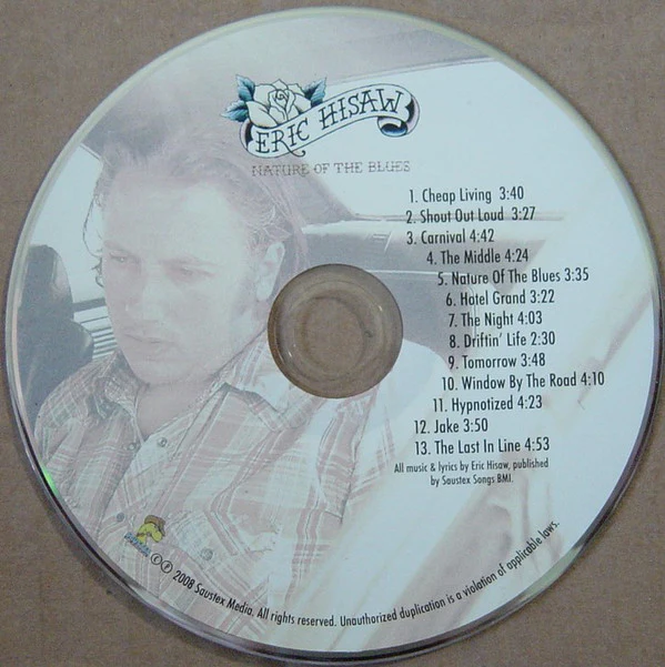 Eric Hisaw - Nature Of The Blues (CD) - Image 3