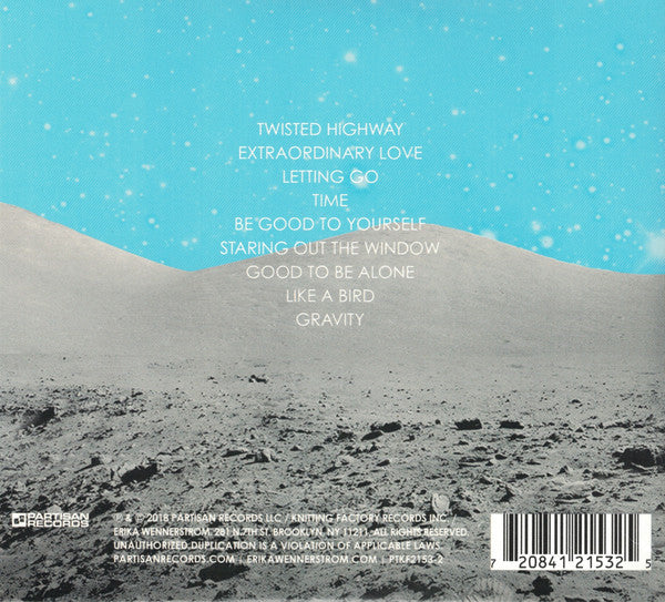 Erika Wennerstrom - Sweet Unknown (CD) - Image 2