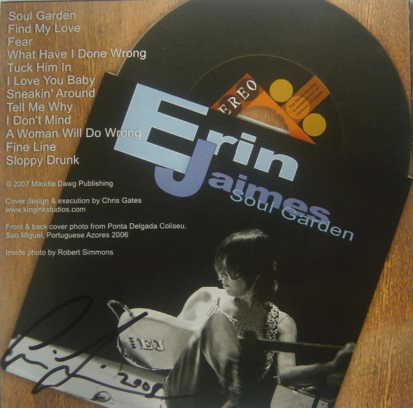 Erin Jaimes - Soul Garden (CD) - Image 4