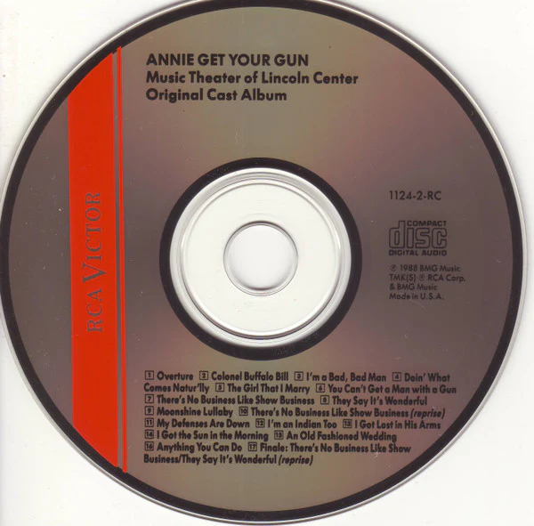 Ethel Merman Also Starring Bruce Yarnell, Benay Venuta And Jerry Orbach - Annie Get Your Gun (CD) - Image 3