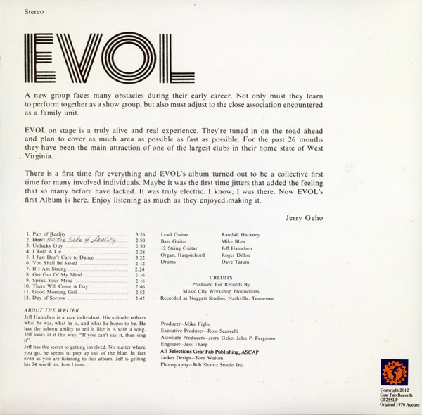 Evol  - Evol (Vinyl) - Image 2