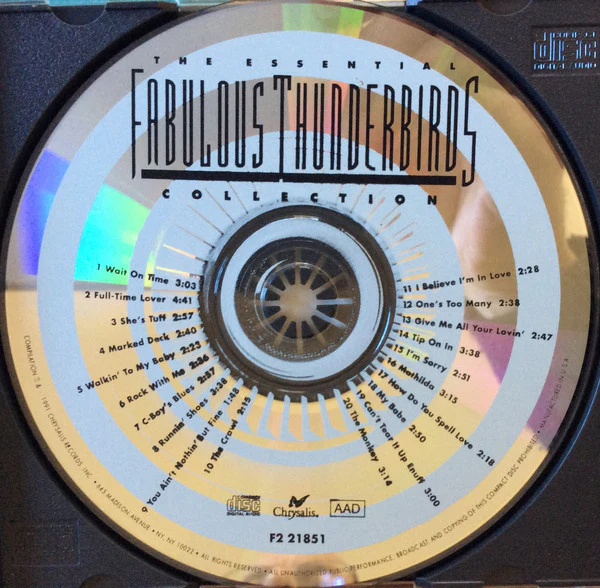 The Fabulous Thunderbirds - The Essential Fabulous Thunderbirds (CD) - Image 3