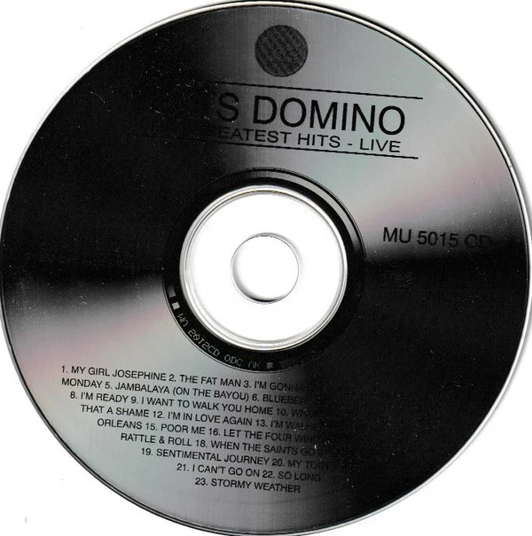 Fats Domino - Live In Concert (CD) - Image 3
