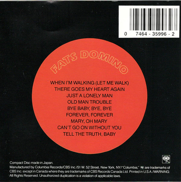 Fats Domino - When I'm Walking (CD) - Image 4
