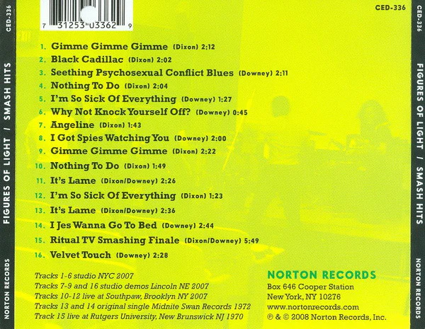 Figures Of Light - Smash Hits (CD) - Image 2