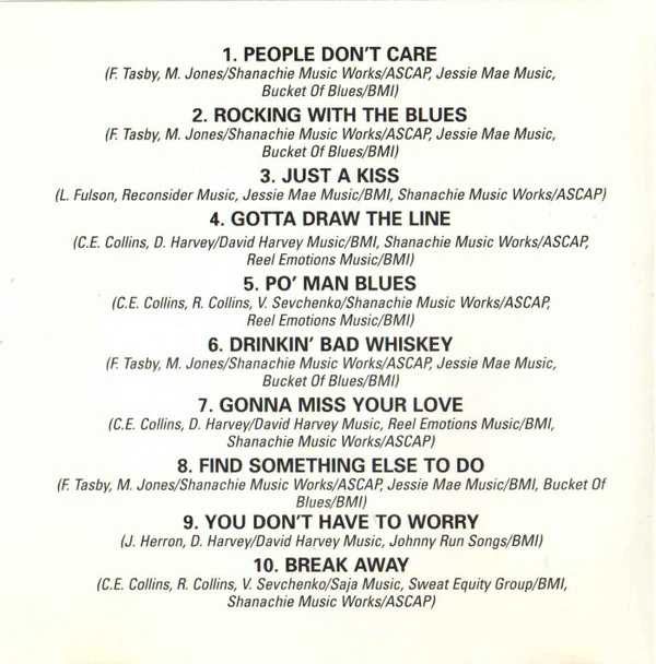 Finis Tasby - People Don't Care (CD) - Image 4