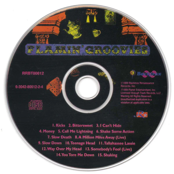The Flamin' Groovies - Backtracks (CD) - Image 3