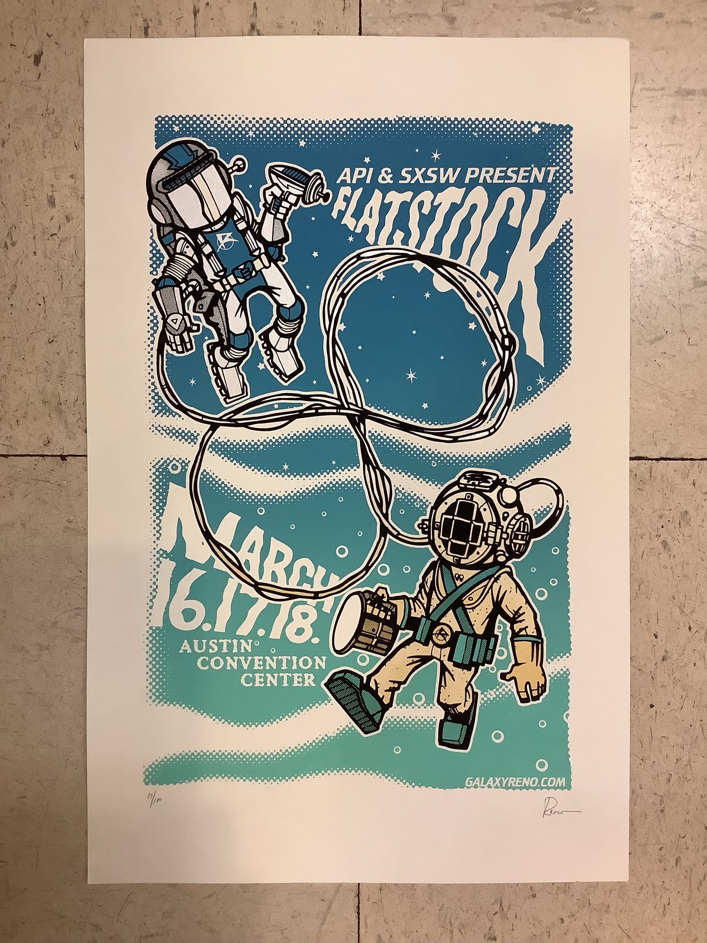 Flatstock 8 Spaceman - 2006 (Poster)