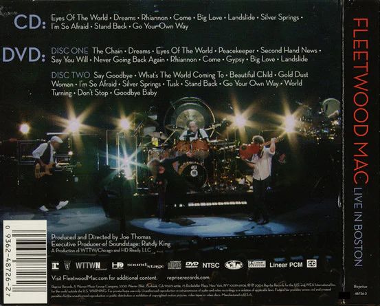Fleetwood Mac - Live In Boston (DVD) - Image 2