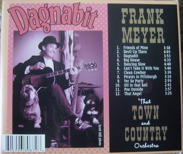 Frankie J. Meyer Featuring That Town And Country Orchestra - Dagnabit (CD) - Image 2