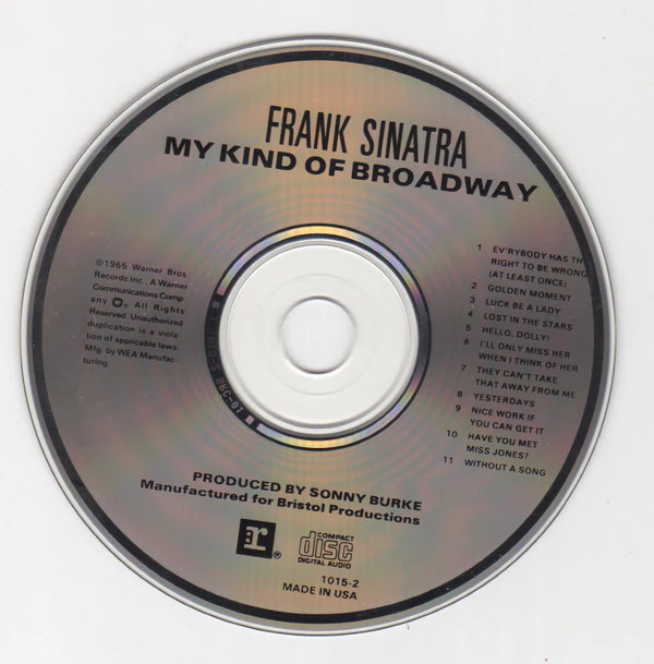 Frank Sinatra - My Kind Of Broadway (CD) - Image 3