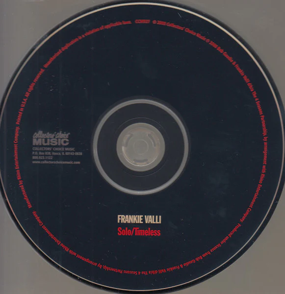 Frankie Valli - Solo / Timeless (CD) - Image 2