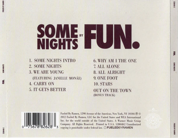 Fun. - Some Nights (CD) - Image 2