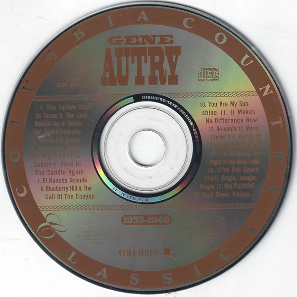Gene Autry - The Essential Gene Autry 1933-1946 (CD) - Image 3