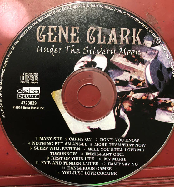 Gene Clark - Under The Silvery Moon (CD) - Image 3