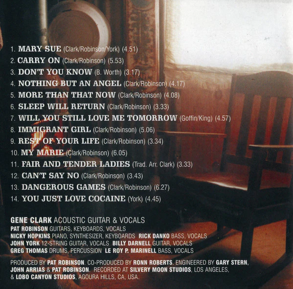Gene Clark - Under The Silvery Moon (CD) - Image 5