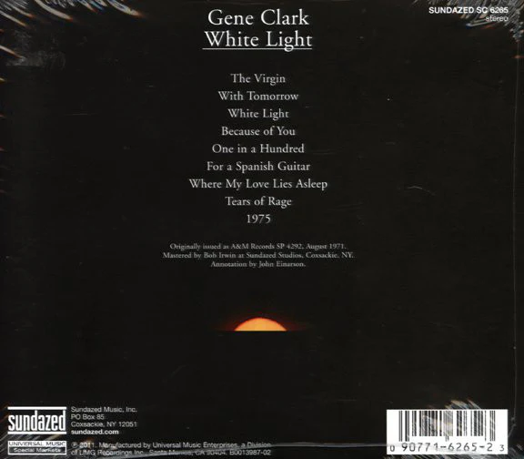 Gene Clark - White Light (CD) - Image 2